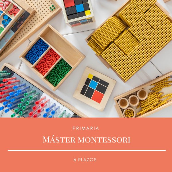 Máster Montessori primaria (6 plazos)