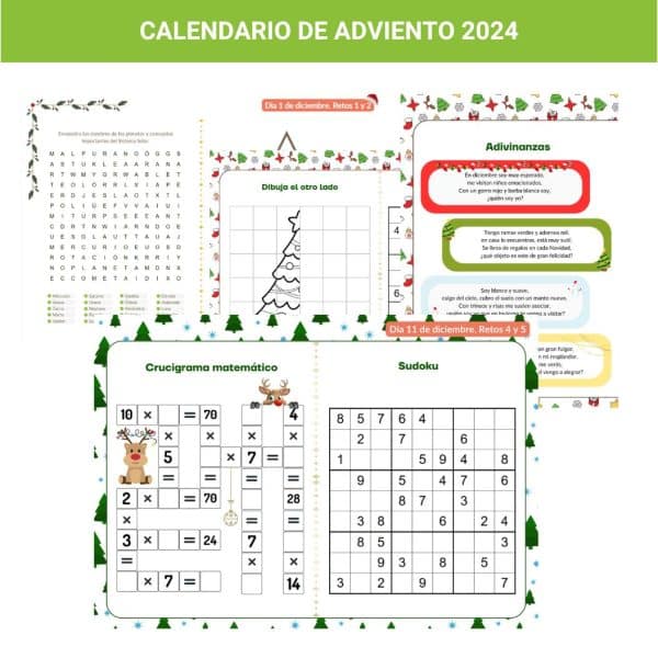 Calendario de adviento 2024